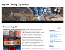 Tablet Screenshot of hogarthcountrydayschool.com